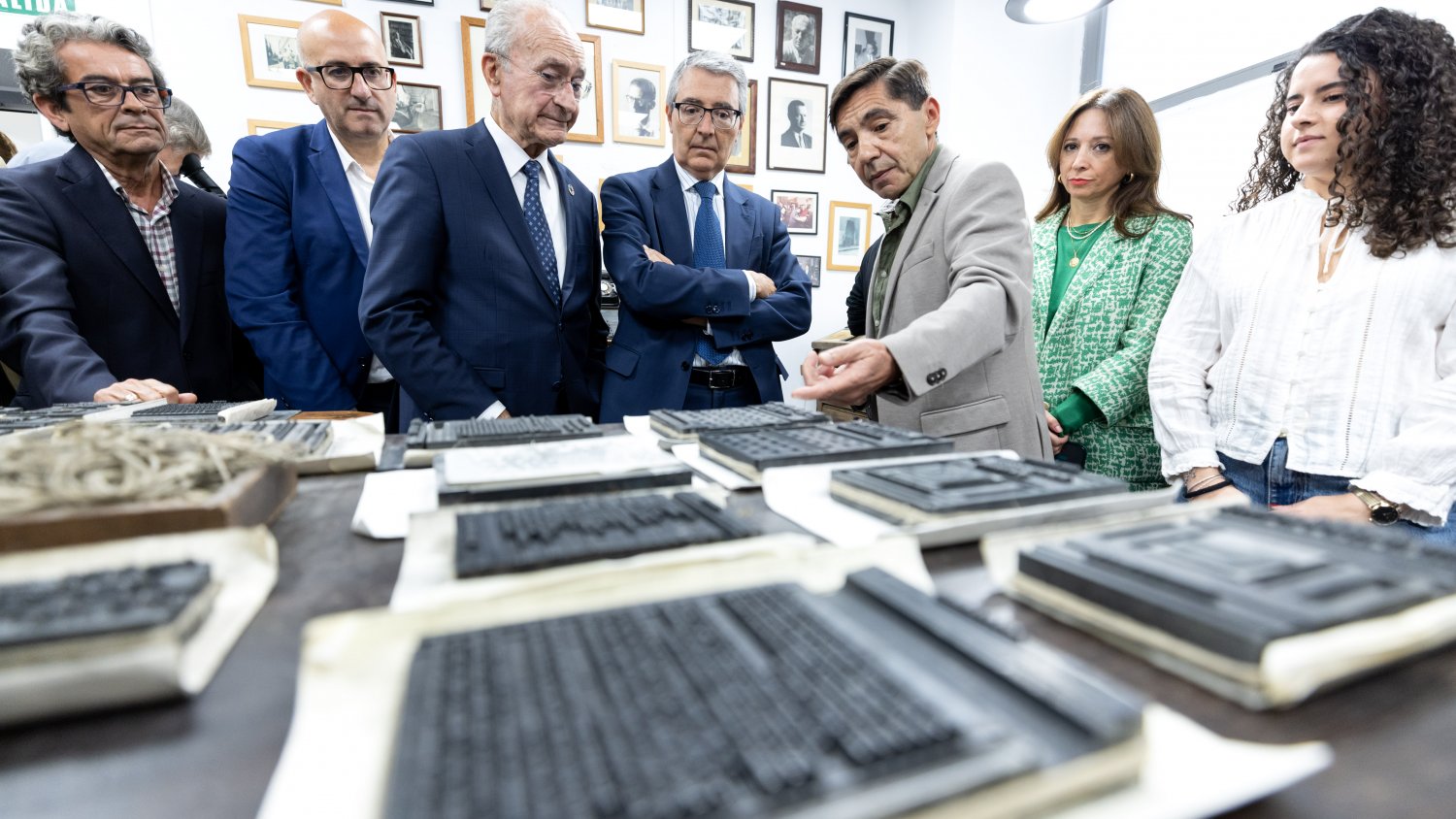 La Diputación inicia los trabajos previos al traslado de la Imprenta Sur al Palacio de Valdeflores