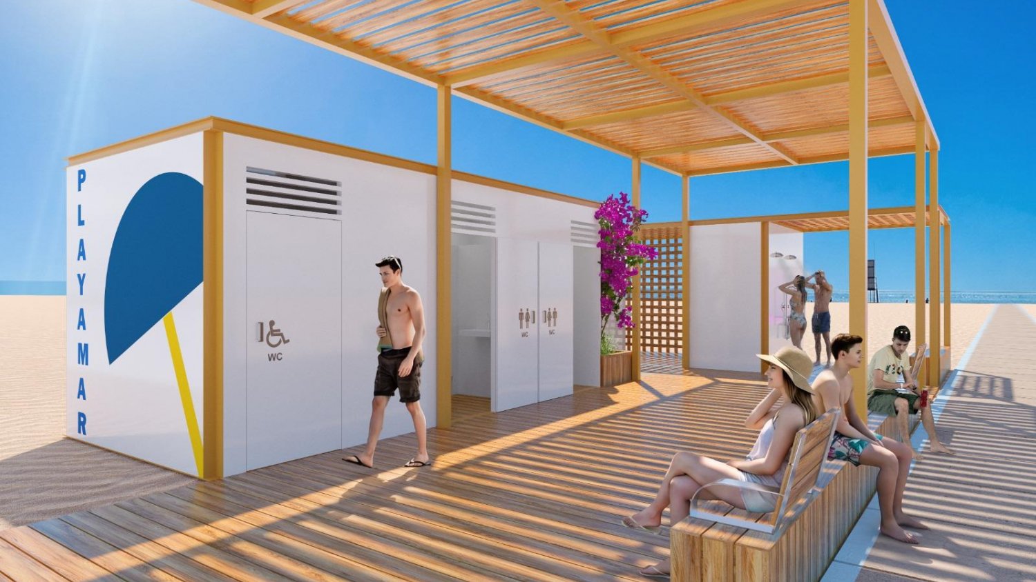 La Plataforma de Contratación publica la licitación de diferentes obras de mejora de las playas de Torremolinos