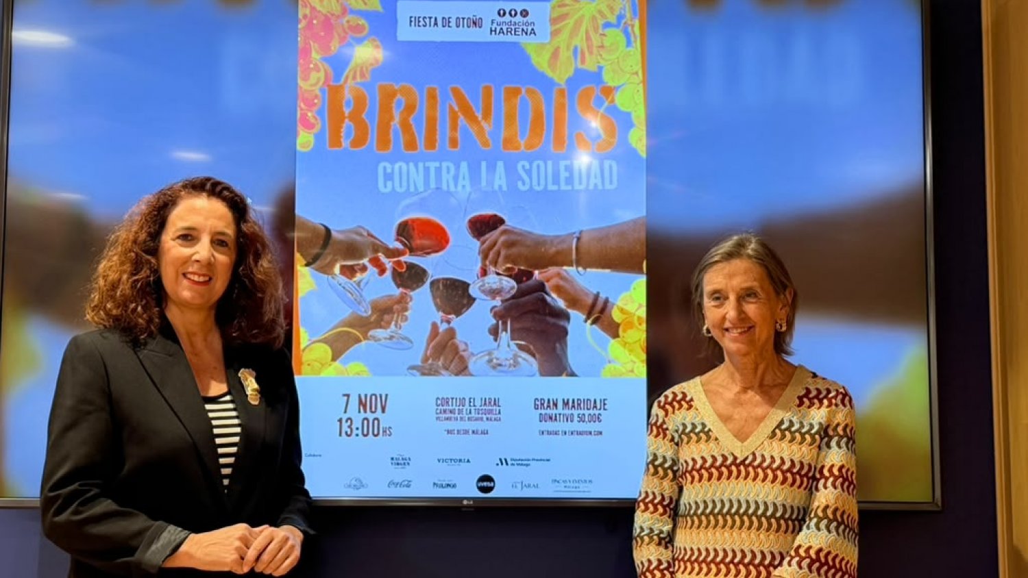 La Diputación apoya el encuentro solidario de Fundación Harena, una entidad que brinda acompañamiento 