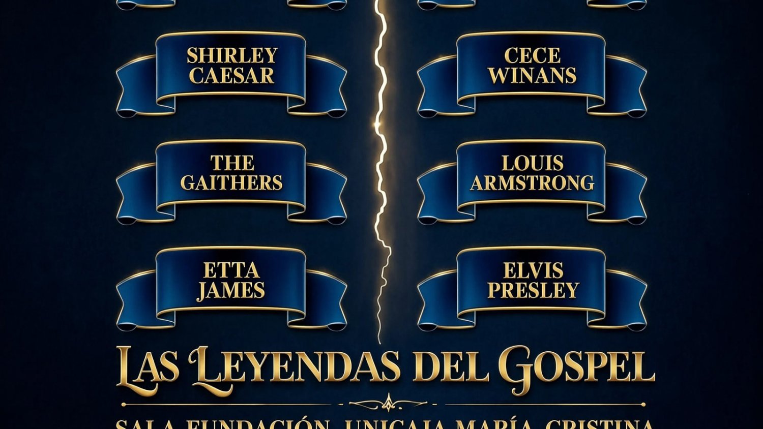 La Sala Fundación Unicaja María Cristina acoge un tributo a las grandes figuras del gospel