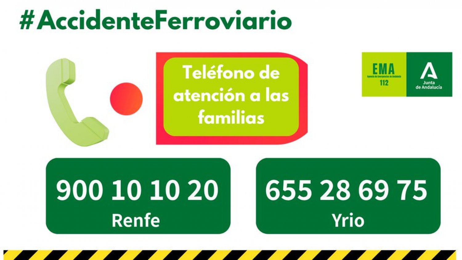 Las compañías ferroviarias involucradas en el accidente habilitan teléfonos de asistencia a familiares