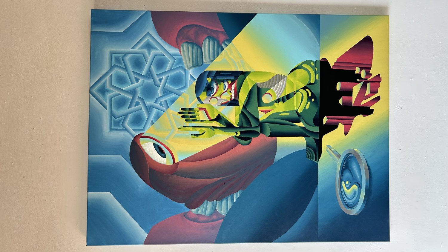 Una artista antequerana presenta su primera exposición individual en el Espacio Colectivo Altallama de Málaga