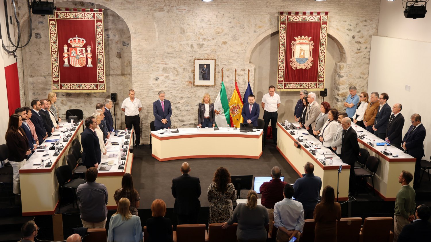 El Pleno de Marbella aprueba la formación de las mesas electorales y el manifiesto para el Día contra la Violencia Machista