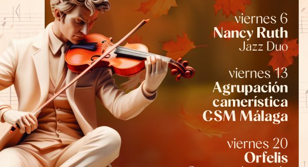 Rincón de la Victoria acoge una nueva edición de Noviembre Musical durante los cuatro viernes del mes