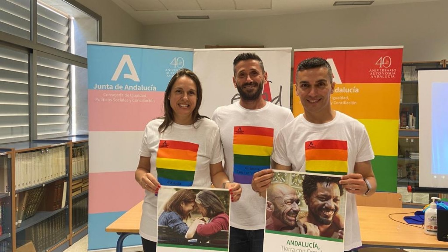 Málaga homenajea a la diversidad de la sociedad andaluza en la campaña por el día del Orgullo LGTBIQ+