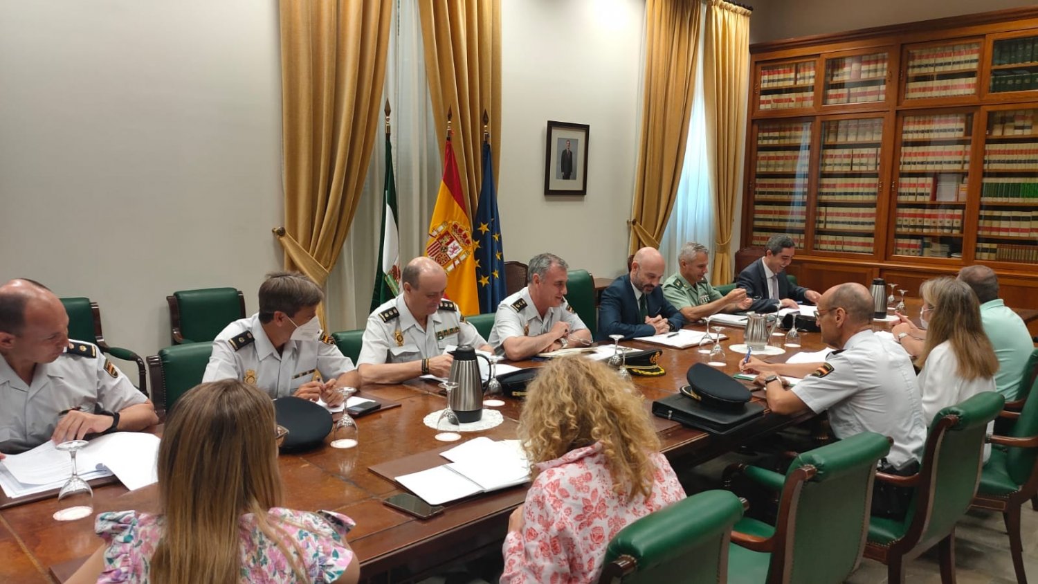 Un total de 3.265 agentes de la Policía Nacional y de la Guardia Civil velarán por la seguridad el 19J en Málaga