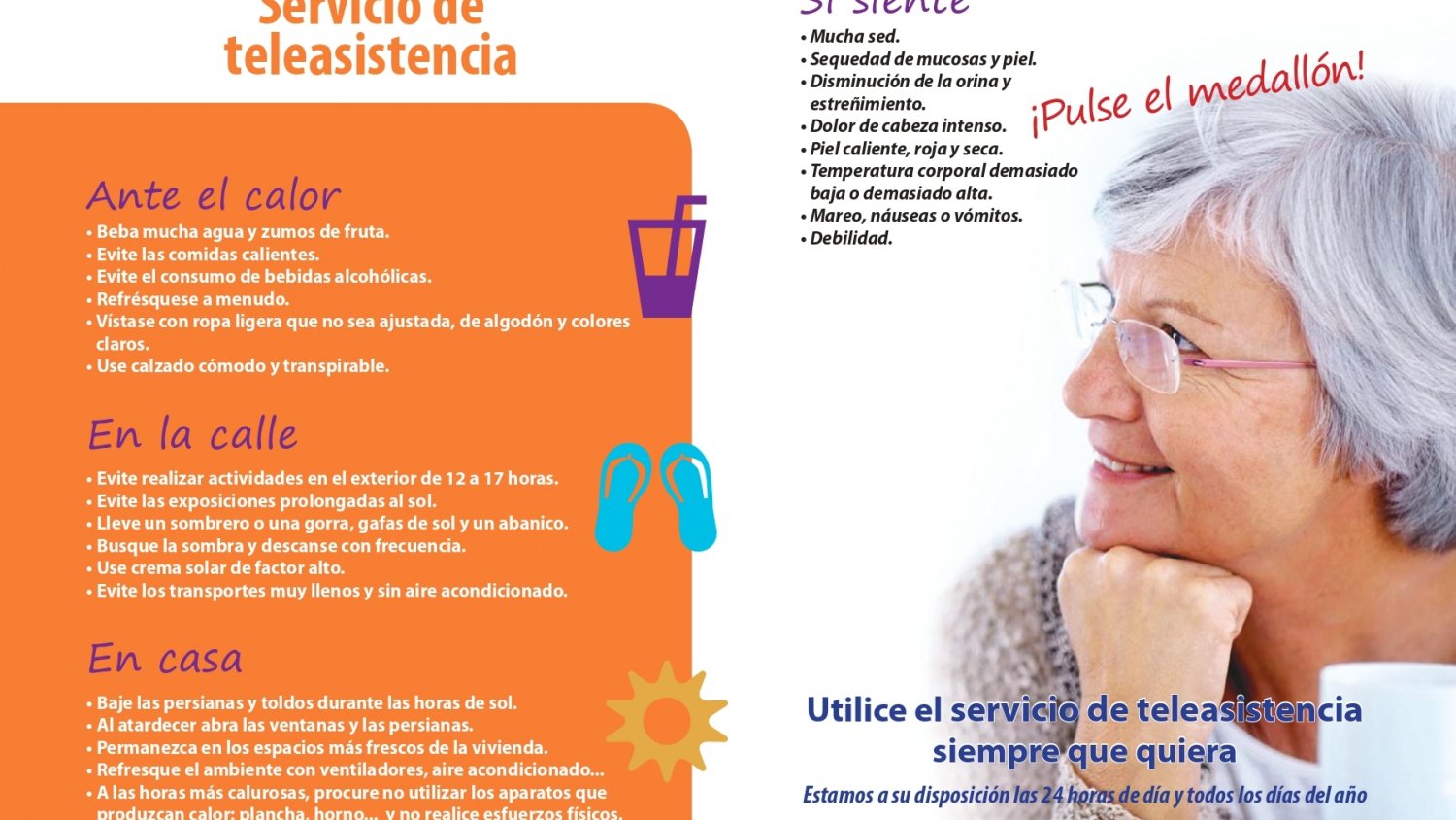 Estepona inicia una campaña informativa para proteger del calor a personas dependientes