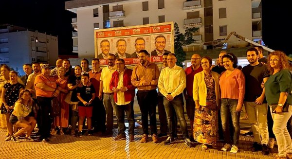 PSOE de Vélez-Málaga da inicio a la campaña electoral para las próximas elecciones andaluzas