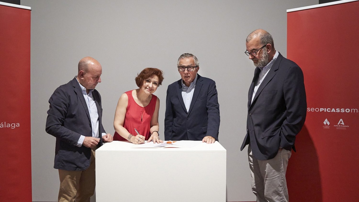 El Museo Picasso Málaga y el Ateneo firman un nuevo convenio de colaboración