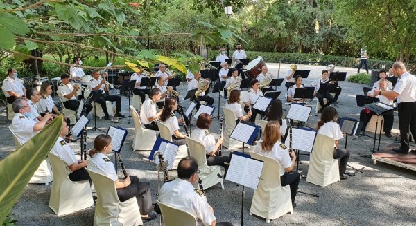 El Jardín Botánico de la Concepción acoge un concierto de la Banda Municipal por el día del Medioambiente