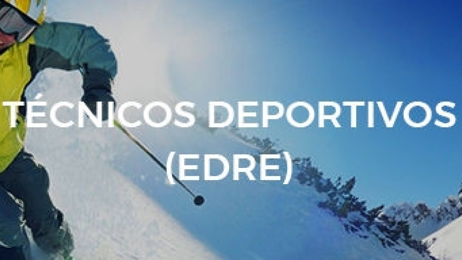 La Consejería de Educación y Deporte oferta 200 plazas de Técnico Deportivo para el curso 2022-2023