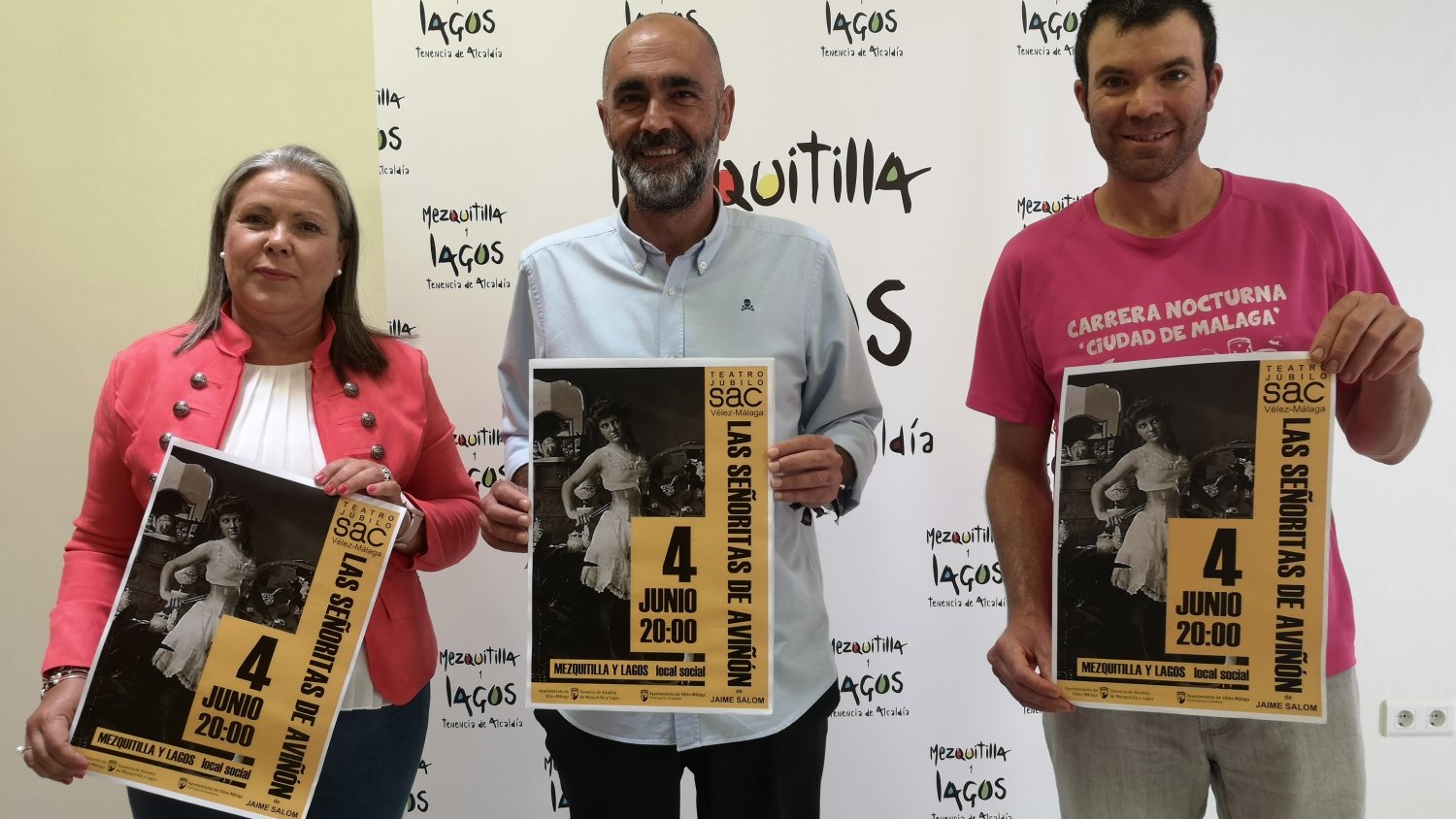 Mezquitilla y Lagos acogen la representación de la obra teatral 'Las señoritas de Aviñón'