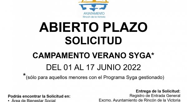 Rincón de la Victoria abre el plazo de inscripción del campamento de verano para menores