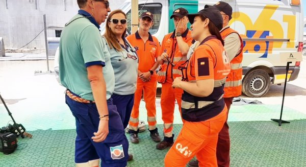 Salud activa once puntos asistenciales y un hospital para atender a las personas que acudan a El Rocío