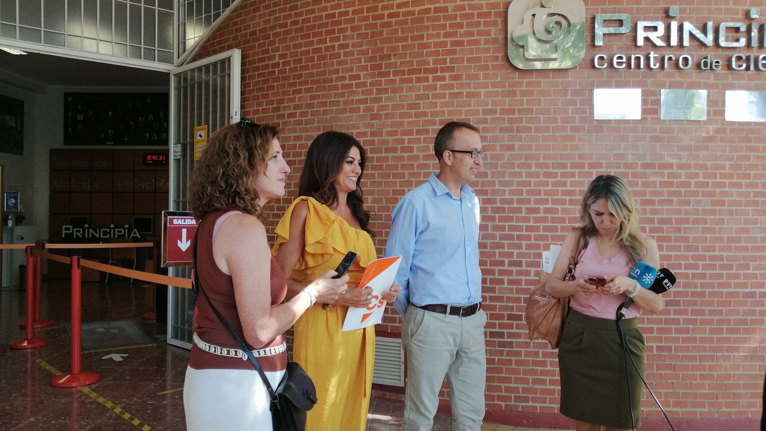 Nuria Rodríguez visita el centro Principia para despertar la pasión por la ciencia en niños y niñas