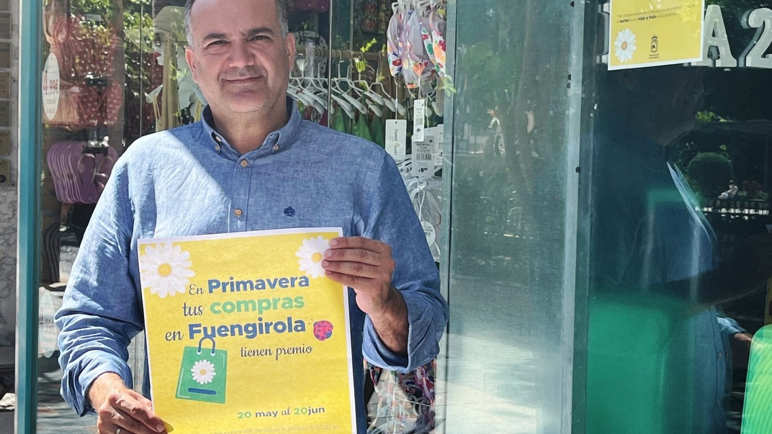 Fuengirola sortea un viaje a Italia para incentivar las compras en los comercios locales