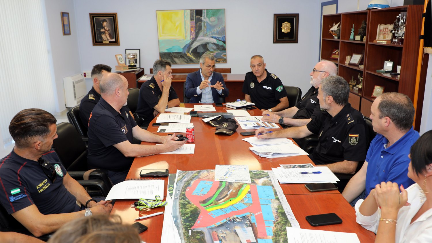 El Ayuntamiento desplegará más de 300 efectivos de distintos cuerpos en la Feria de Marbella