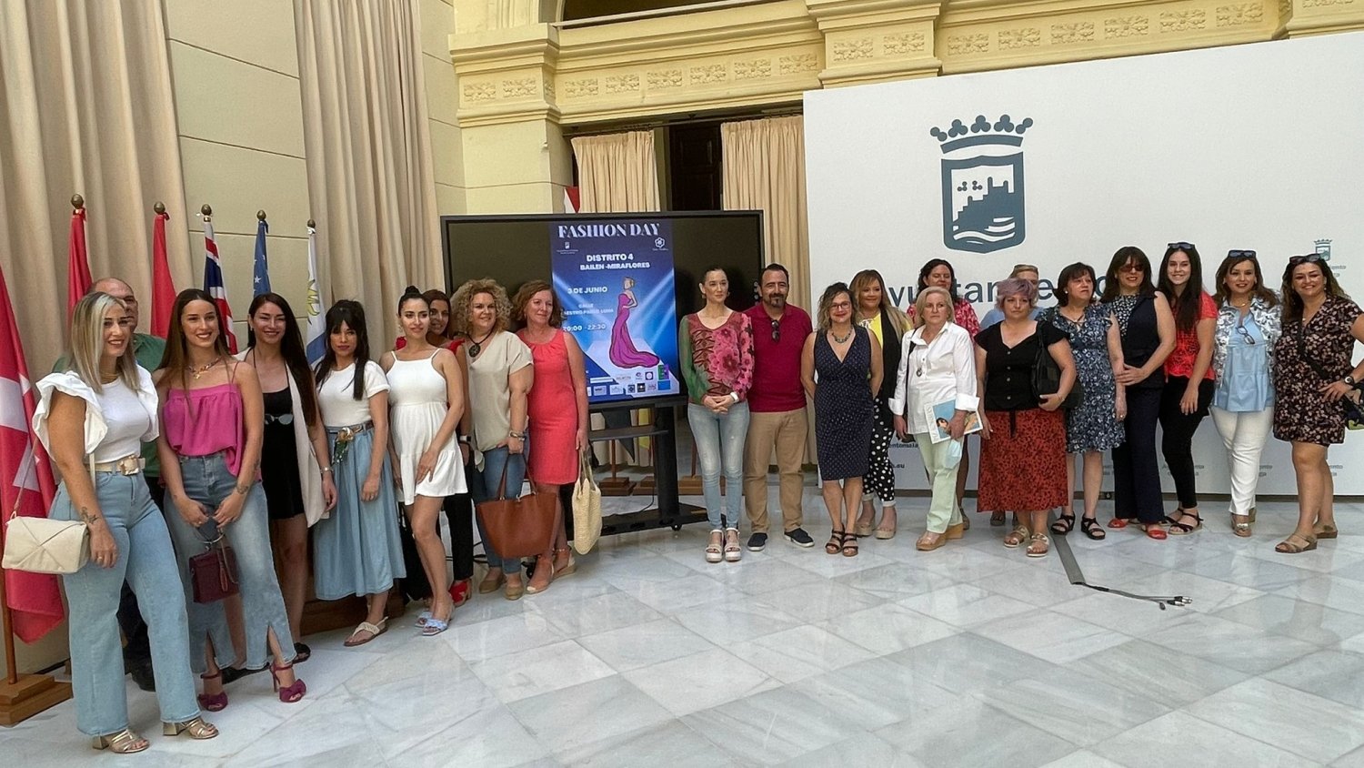 La barriada de Bailén-Miraflores celebra la pasarela de la moda ‘Fashion Day’