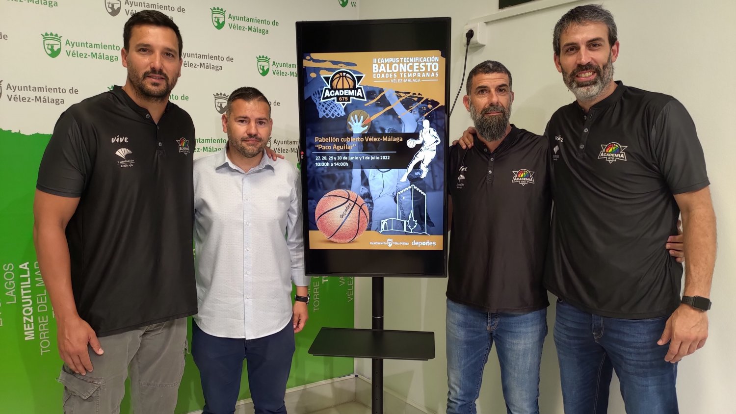 Vélez-Málaga acoge el II Campus de tecnificación de baloncesto capitaneado por Berni Rodríguez