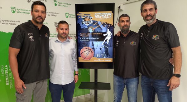 Vélez-Málaga acoge el II Campus de tecnificación de baloncesto capitaneado por Berni Rodríguez