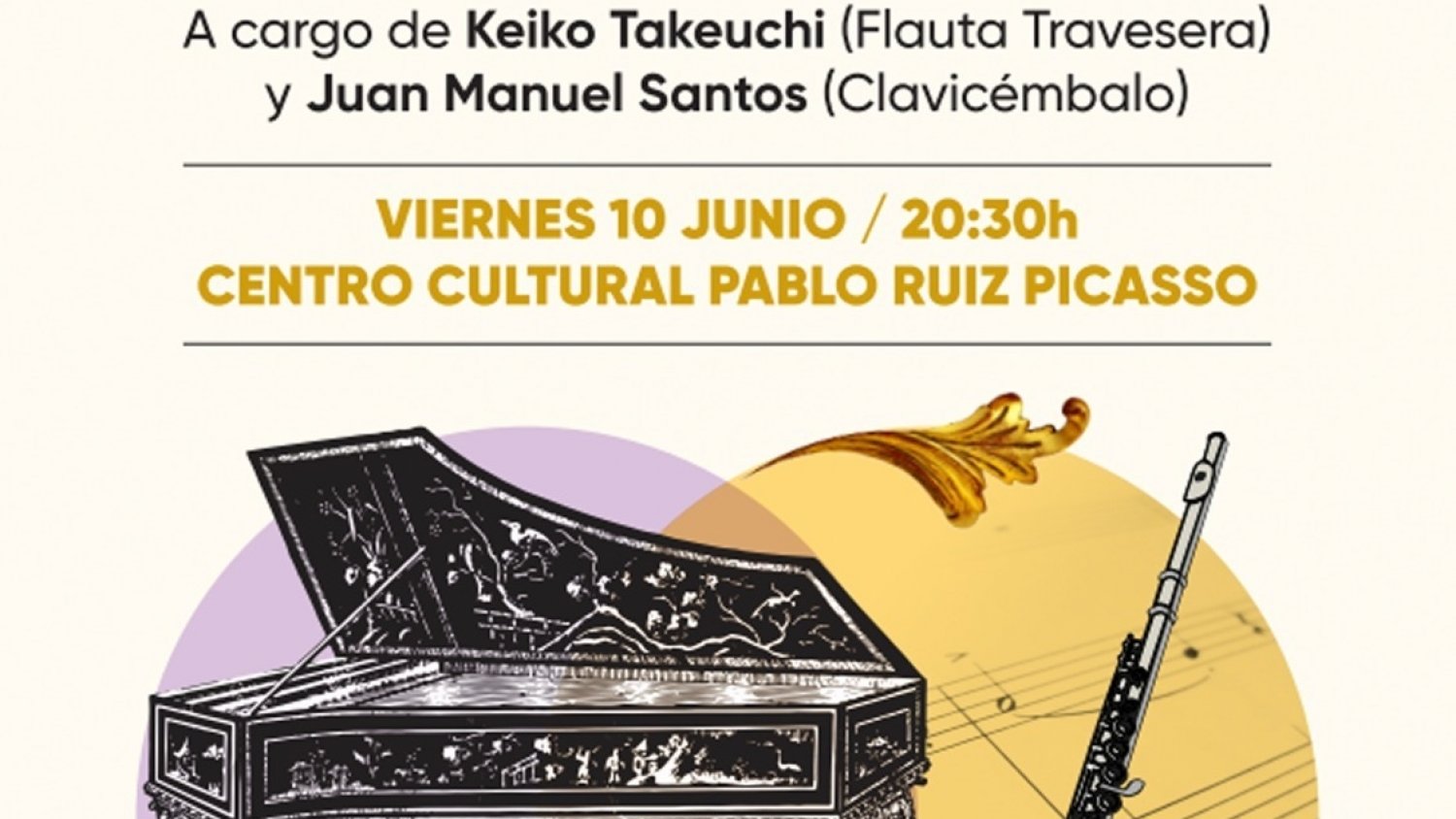 Las sonatas de los compositores más importantes del barroco sonarán en Torremolinos el 10 de junio