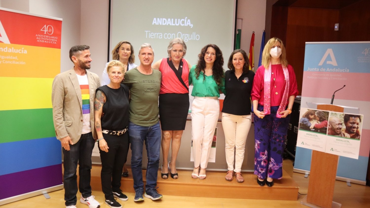 Andalucía rinde homenaje a la diversidad en la nueva campaña por el día del Orgullo LGTBI