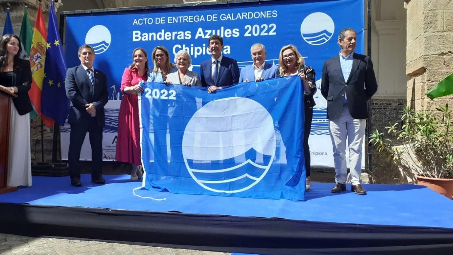 Málaga recibe sus siete banderas azules y obtiene mención especial de playas inclusivas