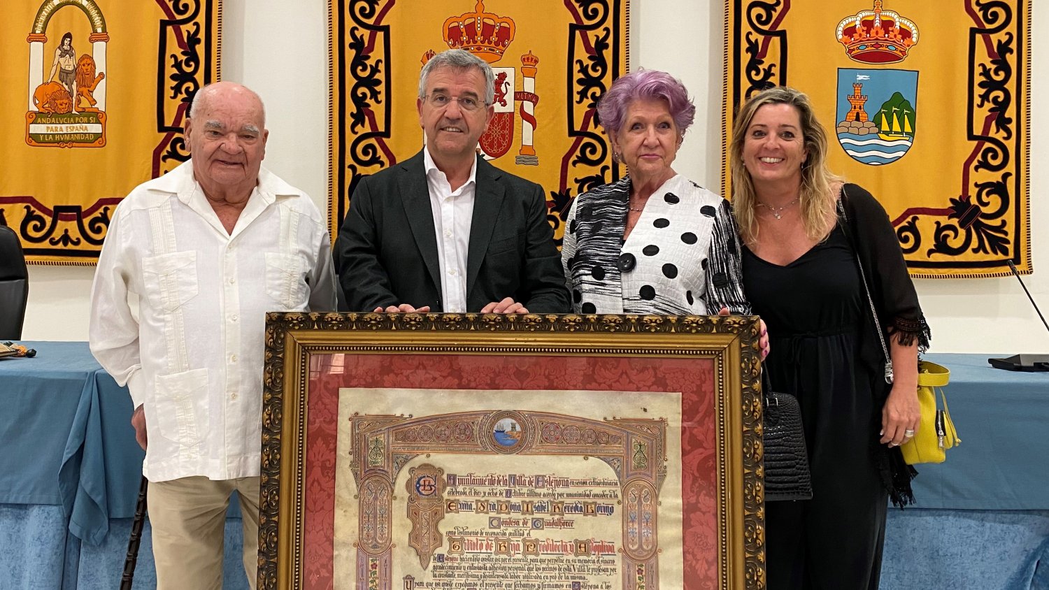 El Ayuntamiento de Estepona incorpora a su inventario un documento histórico de 1930