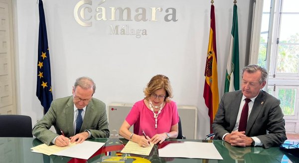 Las Cámaras de Comercio de Málaga y la Franco-Española firman un acuerdo de colaboración
