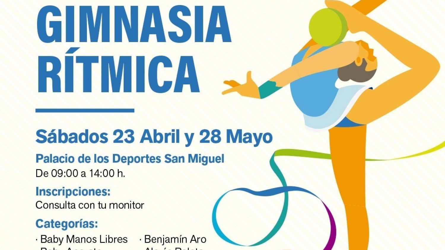 La gimnasia rítmica pone el colofón a las jornadas de Juegos Deportivos de Torremolinos