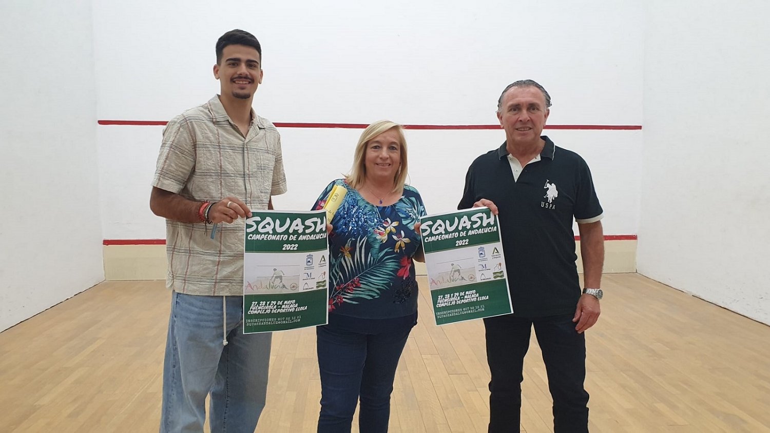 El Complejo Elola de Fuengirola acoge el Campeonato Andaluz de Squash