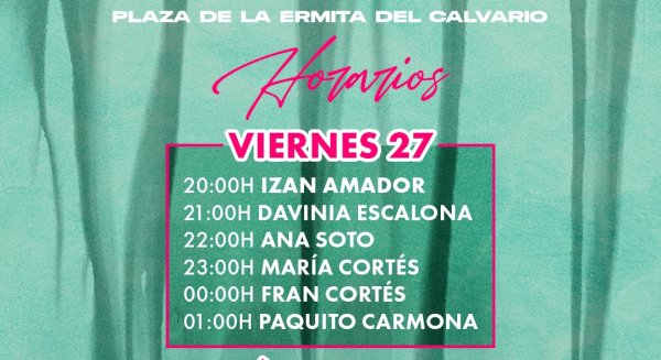 El Polivalente Music Fest reúne a más de medio centenar de artistas en la plaza de la Ermita del Calvario