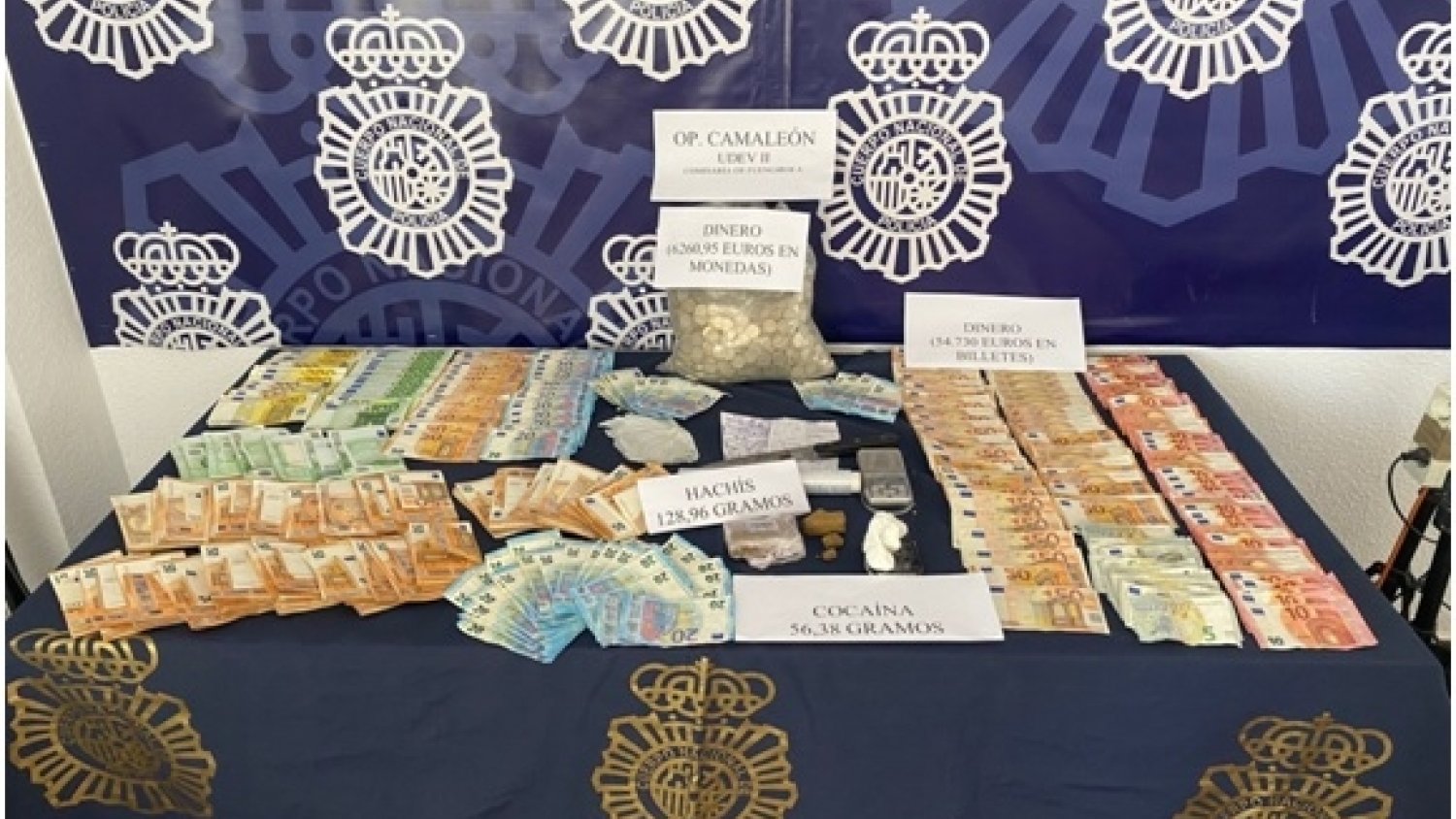 La Policía Nacional desmantela un punto de venta de drogas en Mijas
