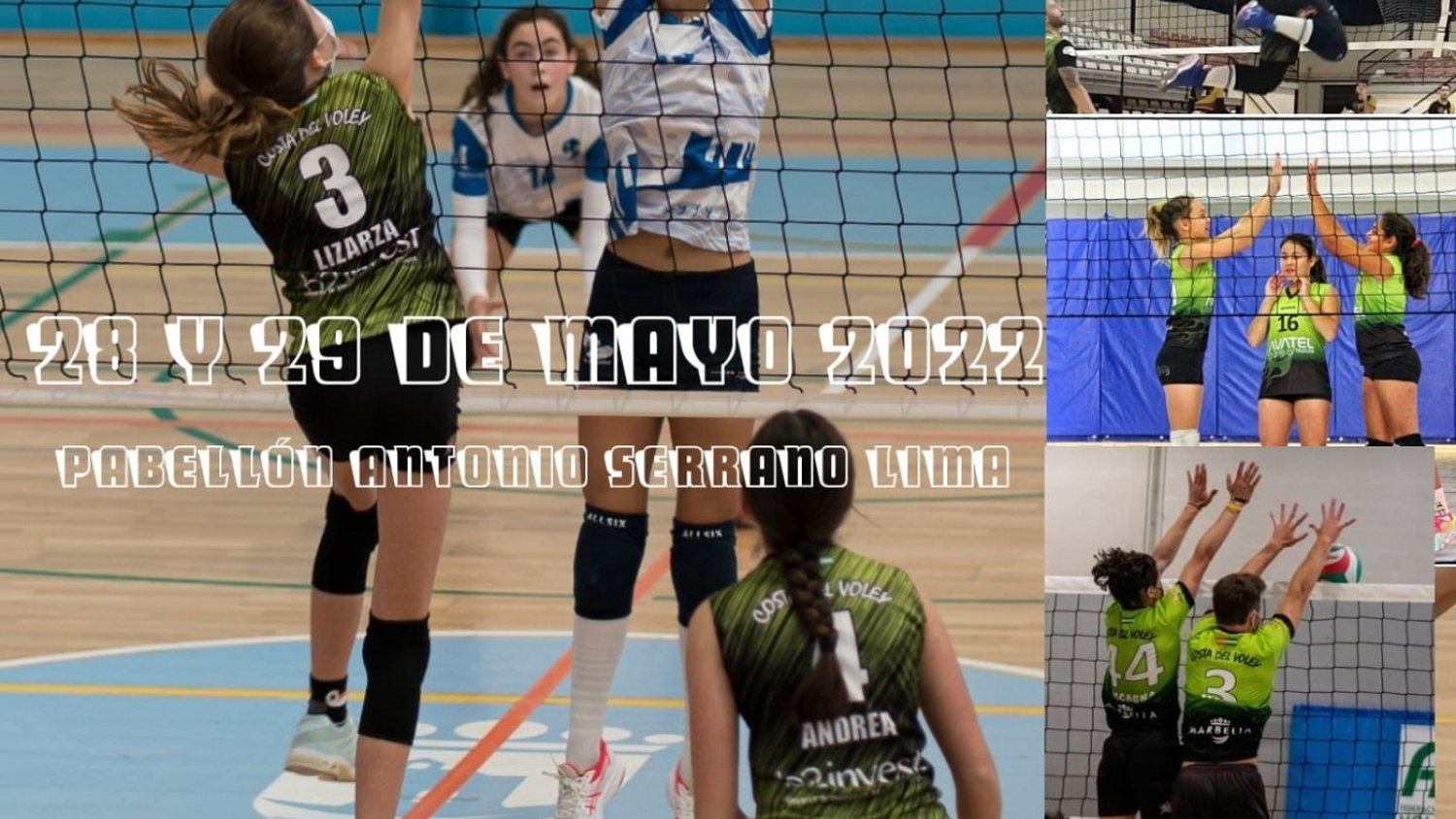 El Pabellón Antonio Serrano Lima alberga el XX Torneo de Voleibol ‘Andrés Fuentes’