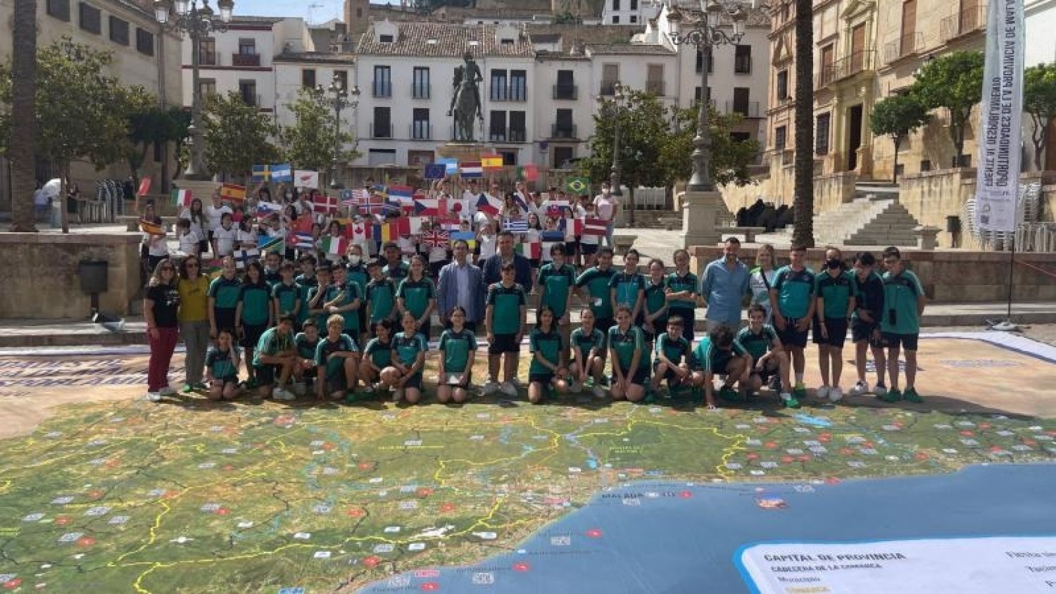 El mapa gigante con los principales atractivos de la provincia recorrerá seis municipios