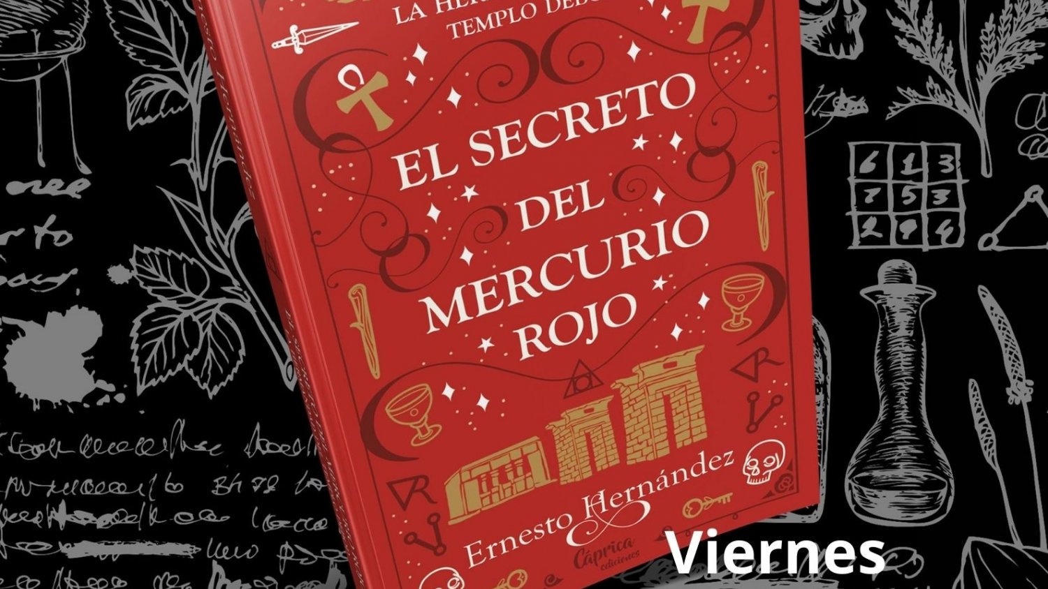 La Casa de Las Tejerinas acoge la presentación del libro ‘El secreto del mercurio rojo’