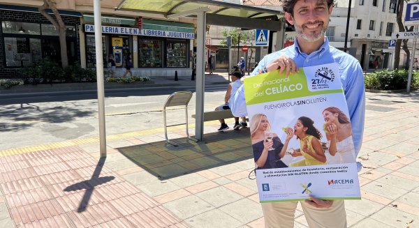 Fuengirola participa en una campaña de visualización de la celiaquía