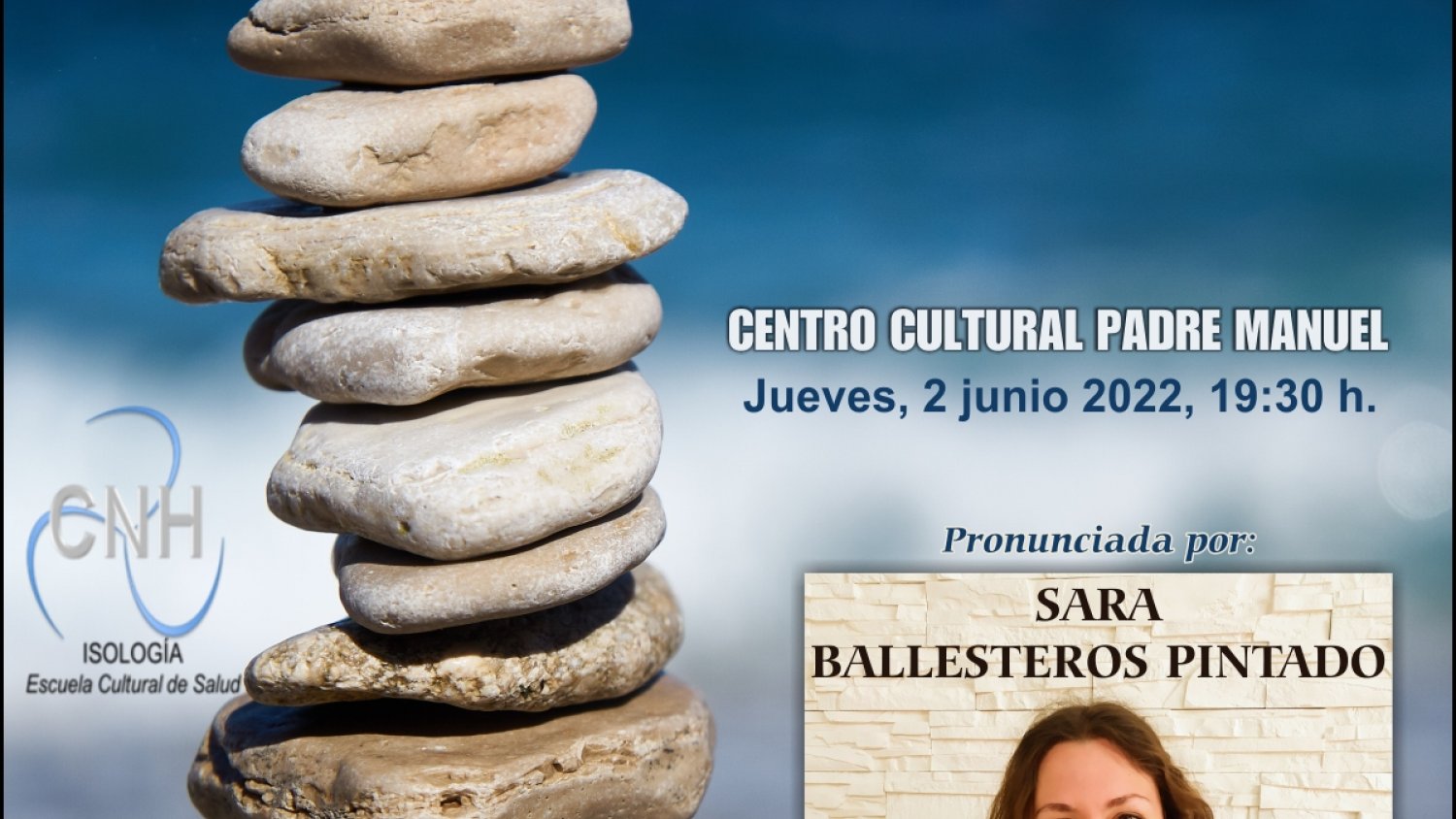 El centro cultural Padre Manuel acoge la conferencia ‘Kine-Iso-Logía’ de Sara Ballesteros