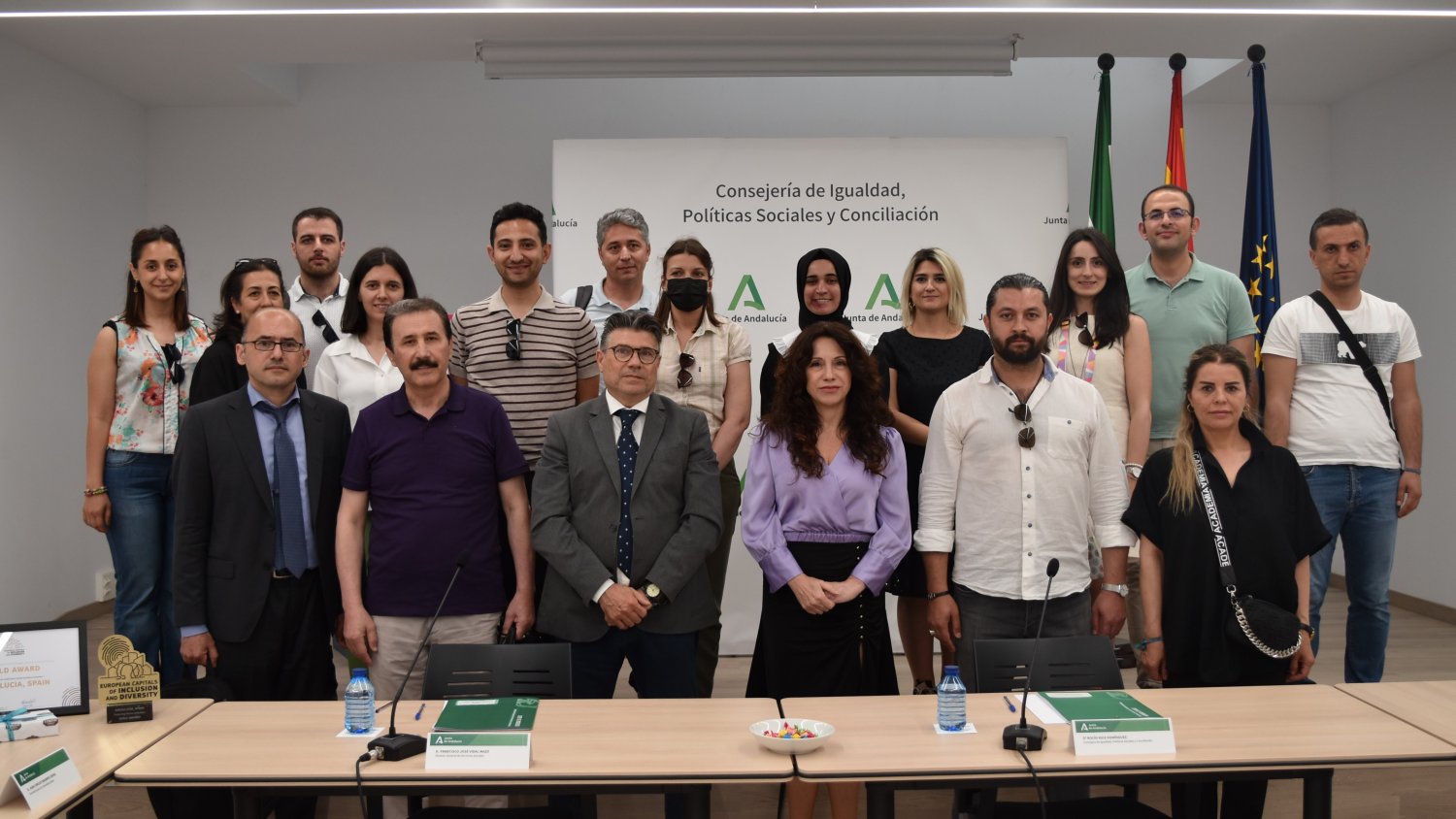 Turquía se interesa por las políticas públicas de promocion de la población gitana en Andalucía