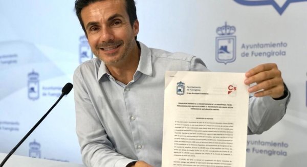 Cs Fuengirola defiende la rebaja de la plusvalía y establecer una bonificación del 95%