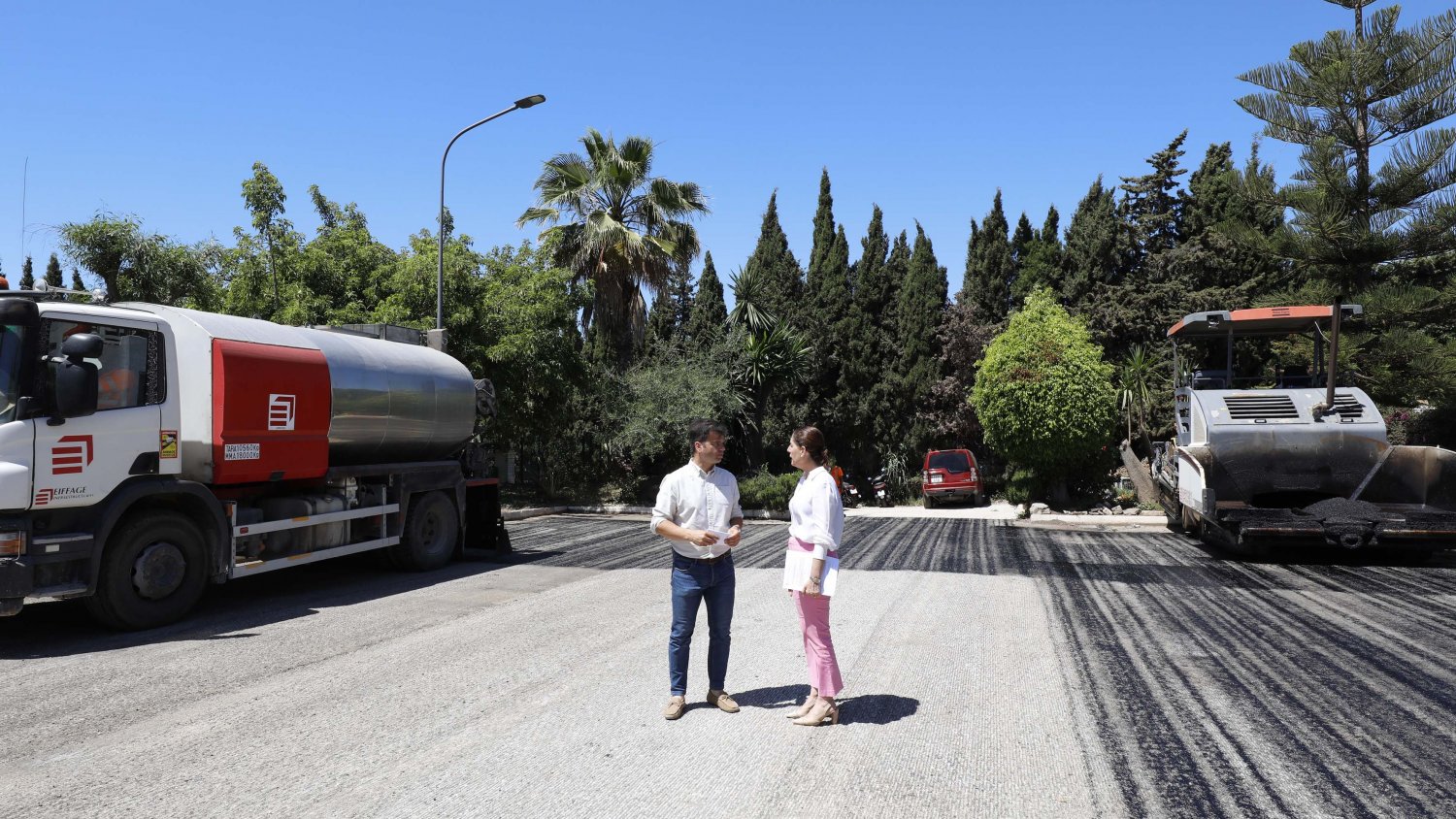 Marbella completa el asfaltado del 95% de la zona de Arroyo de las Piedras de Nagüeles