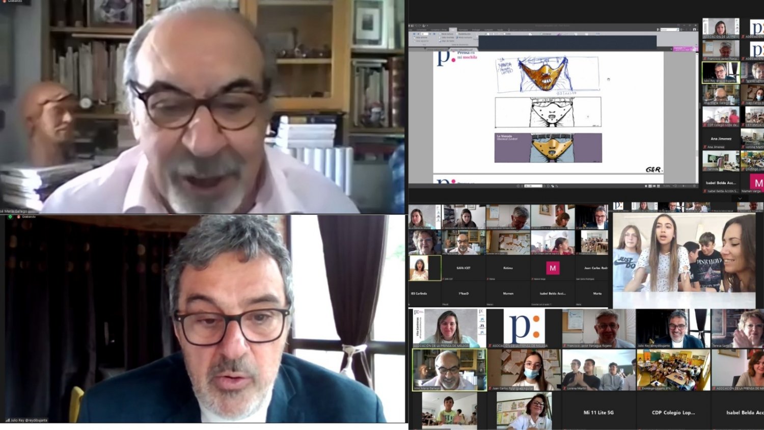 Gallego y Rey: “Tenemos absoluta libertad para dibujar lo que pensamos”