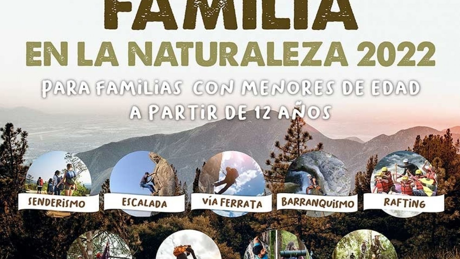 El programa ´Deporte y familia en la naturaleza´ oferta actividades de aventura en Torremolinos