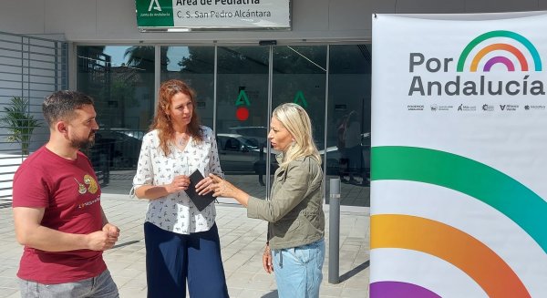 Por Andalucía critica “los fraudes y recortes” de Bonilla en materia sanitaria en la Costa del Sol Occidental