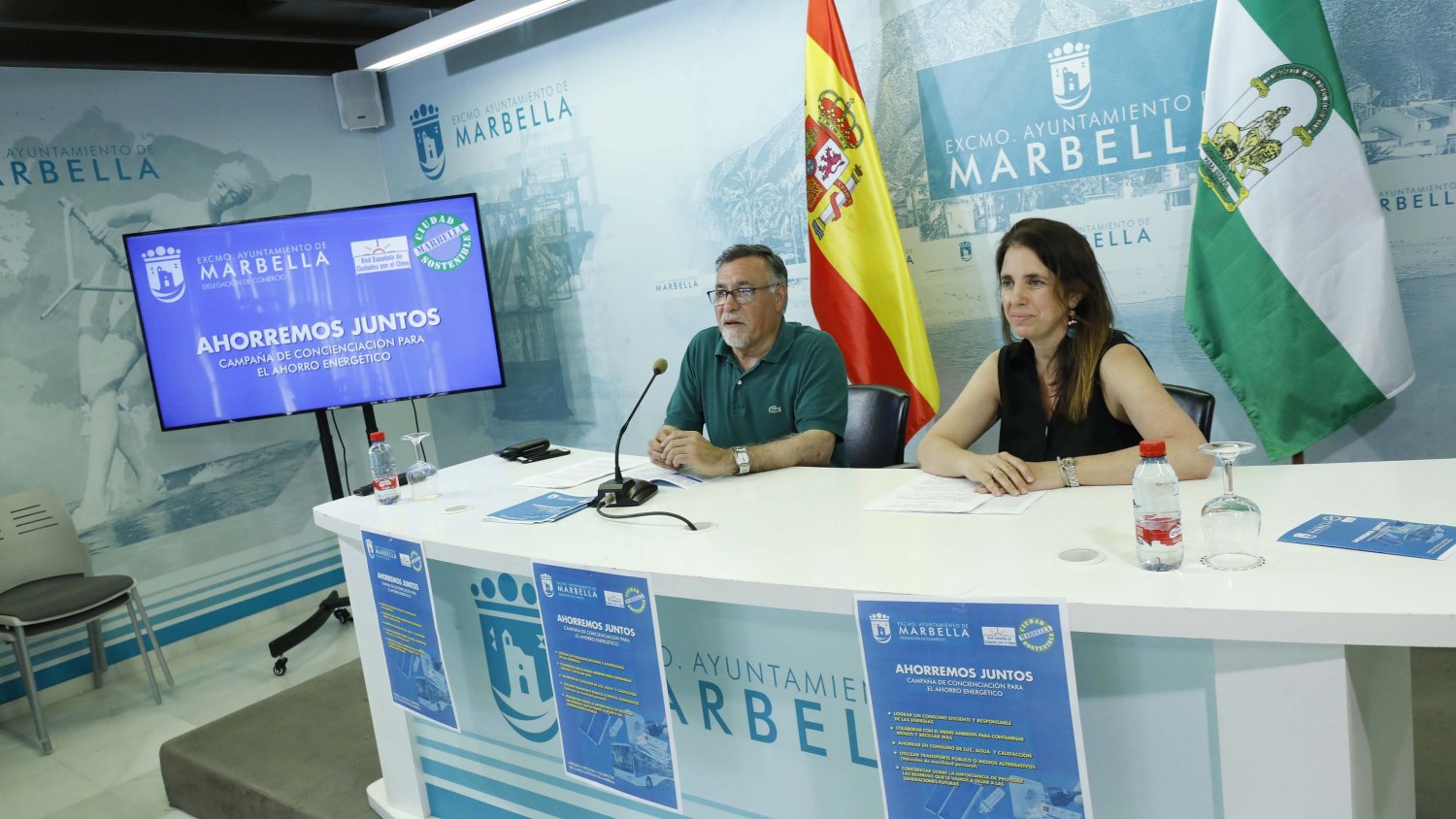 Marbella inicia una campaña de concienciación para permitir el ahorro energético de hasta el 20%
