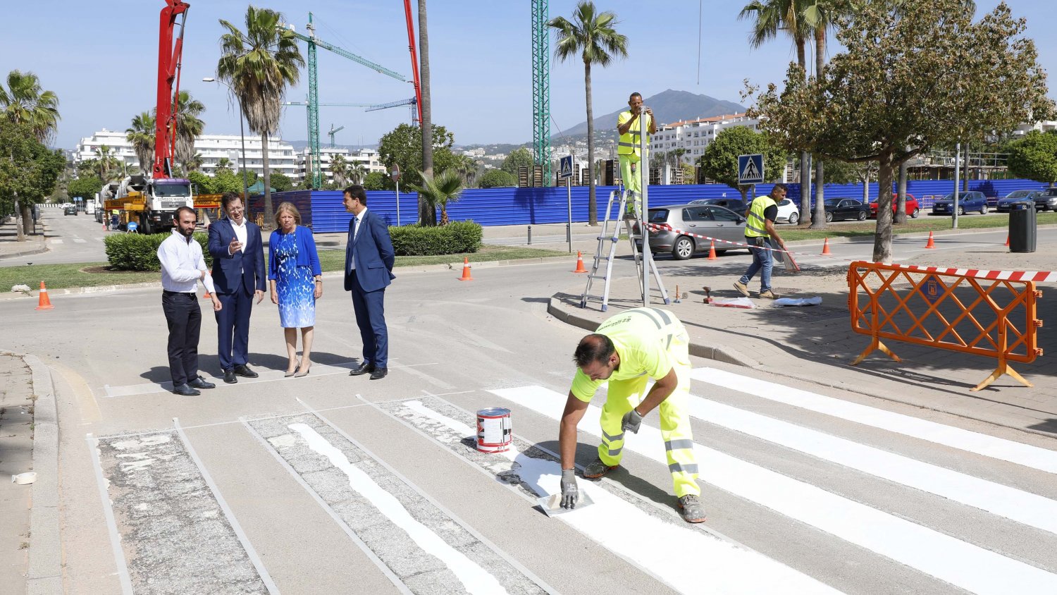 Marbella impulsa un plan integral de señalización para mejorar la movilidad