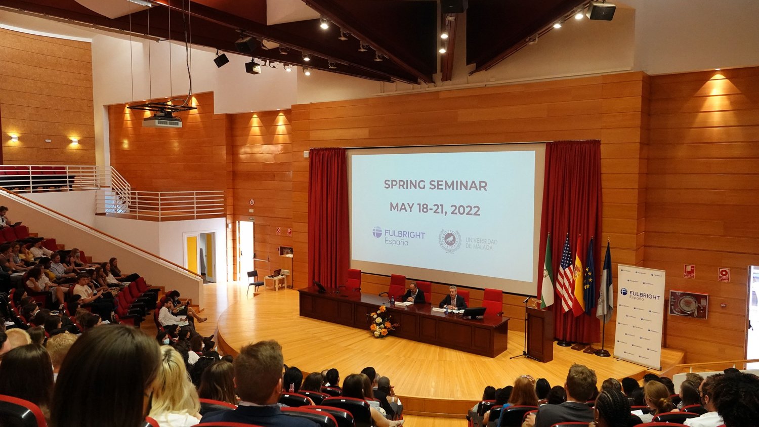 UMA.- La universidad acoge el seminario anual de becarios Fulbright en España y Andorra