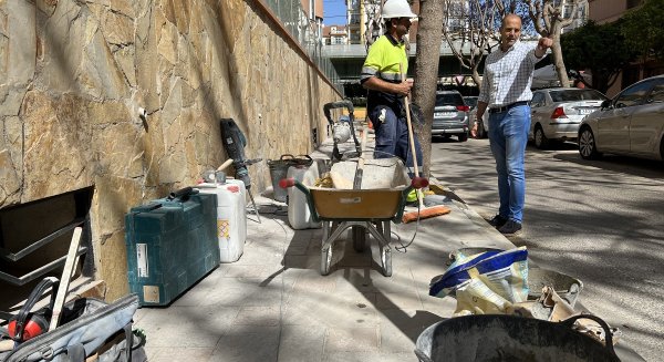 Fuengirola realiza en abril más de 300 actuaciones de reparación en la vía pública