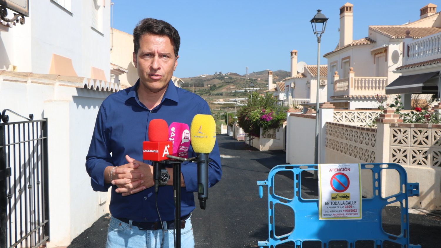 El Plan de Asfaltado del Ayuntamiento llega a Torrox Park