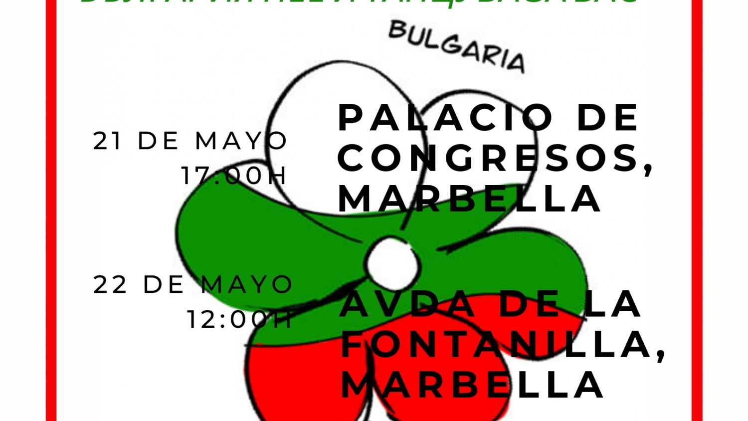 Bulgaria acercará este fin de semana a Marbella su folclore y gastronomía